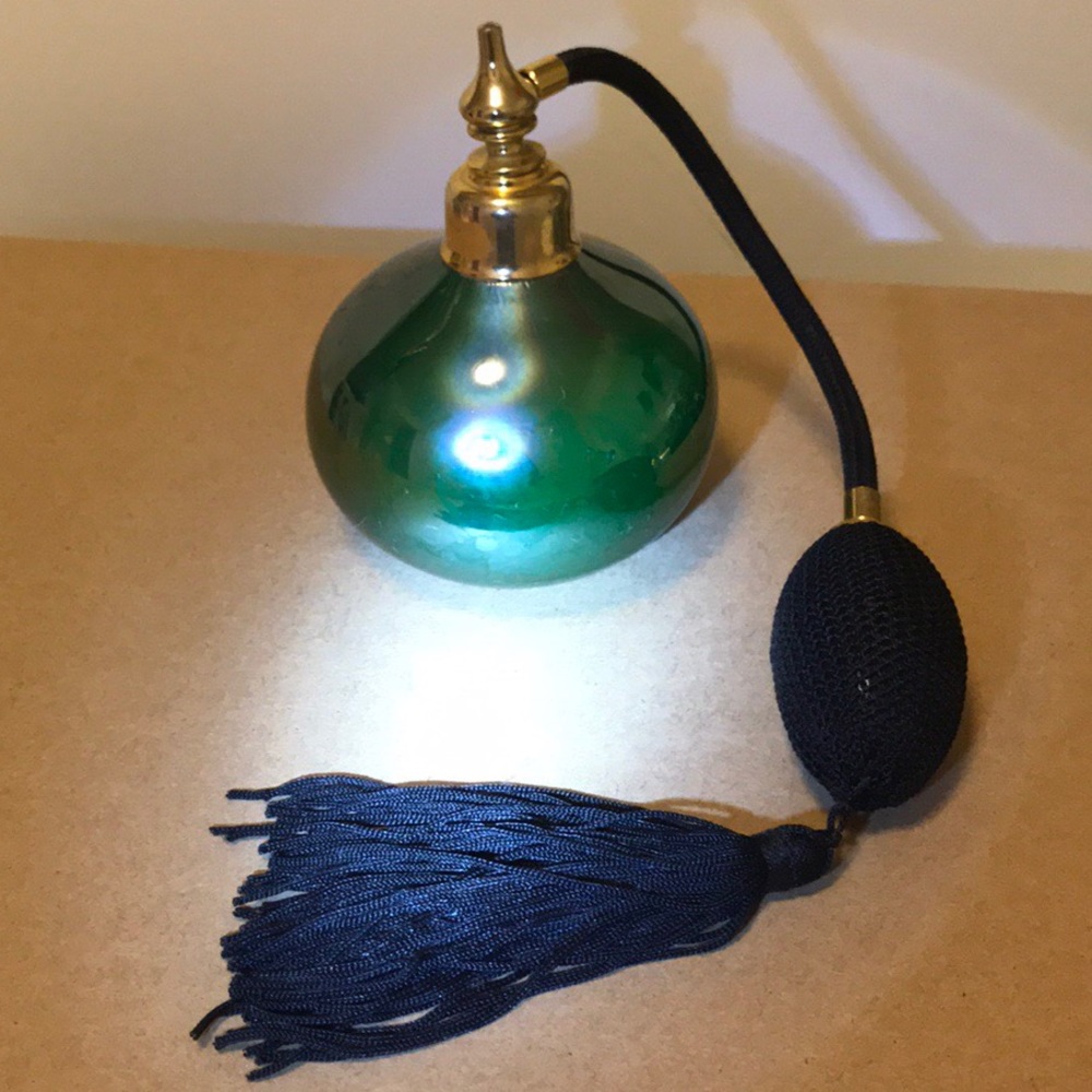 Vintage Art Deco Empty Spray Bottle - Picture 2 of 3